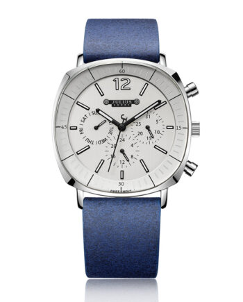 Simple large dial quartz waterproof belt men's watch