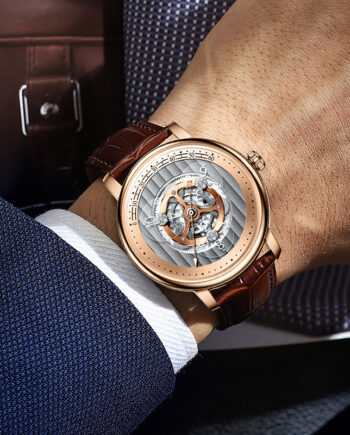 Small Watch Men's Automatic Hollow Mechanical Watch