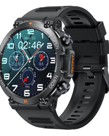 SENBONO Men Smart Watch Round Big Screen Wireless Dial Answer Call Fitness Tracker Outdoor Sports Smartwatch