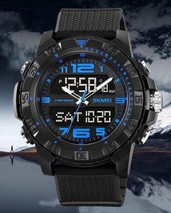 Dual Display Multifunctional Waterproof Electronic Watch Outdoor Sports