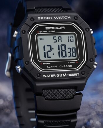 Swimming Waterproof Youth Electronic Watch Simple Alarm Clock